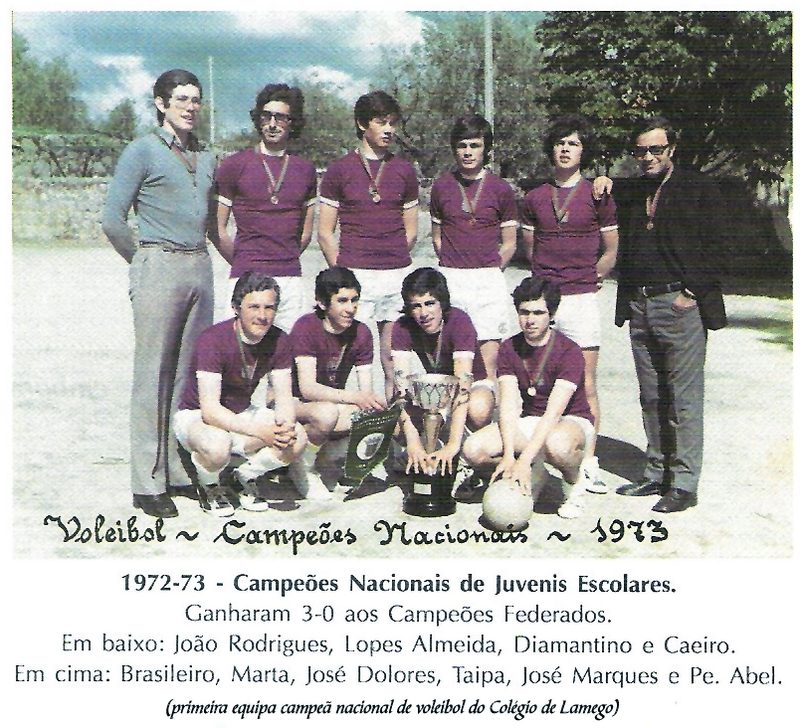 Campeões Nacionais de Voleibol 1973