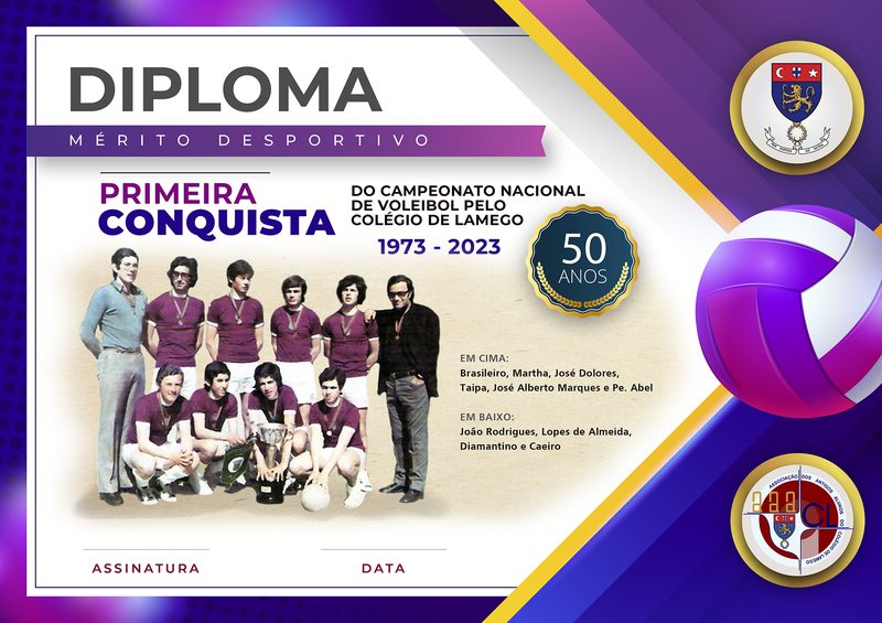 Diploma Mérito Desportivo